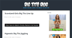 Desktop Screenshot of bigtitsblog.com